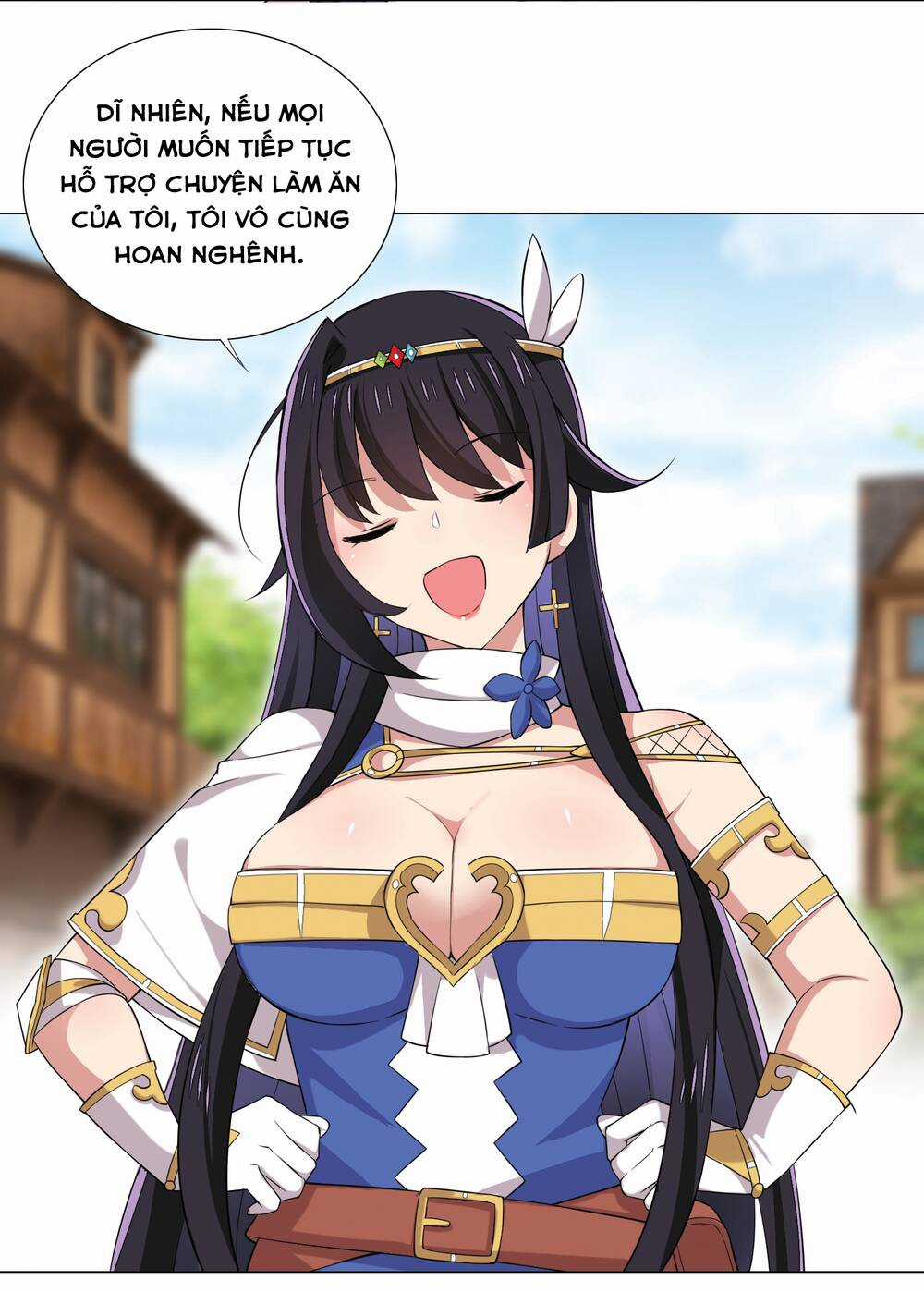 Số Phận Bắt Buộc Tôi Làm Công Chúa Siêu May Mắn Chapter 27 trang 12