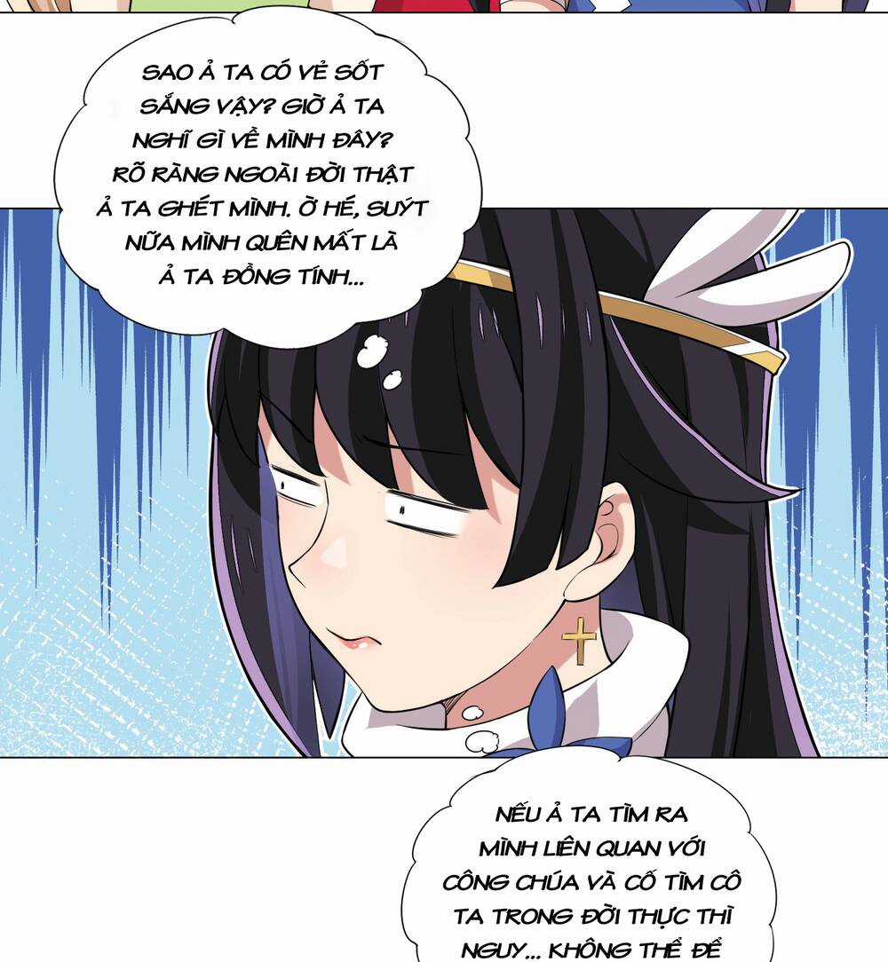 Số Phận Bắt Buộc Tôi Làm Công Chúa Siêu May Mắn Chapter 27 trang 17