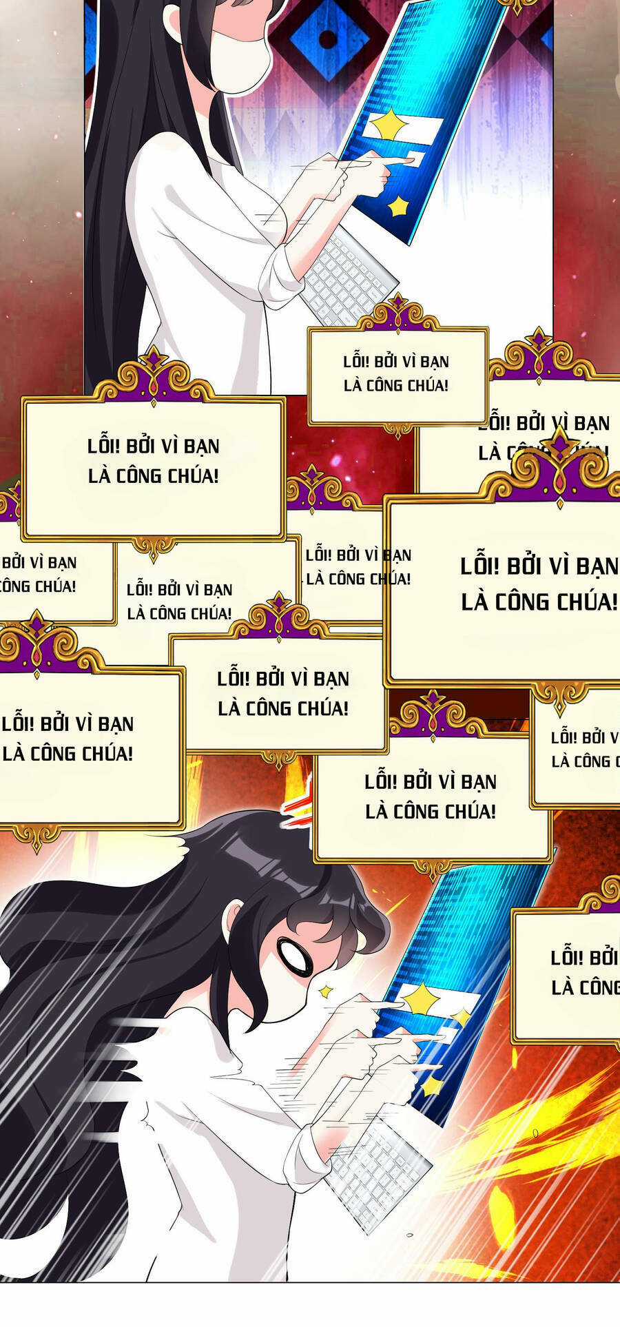 Số Phận Bắt Buộc Tôi Làm Công Chúa Siêu May Mắn Chapter 4 trang 42