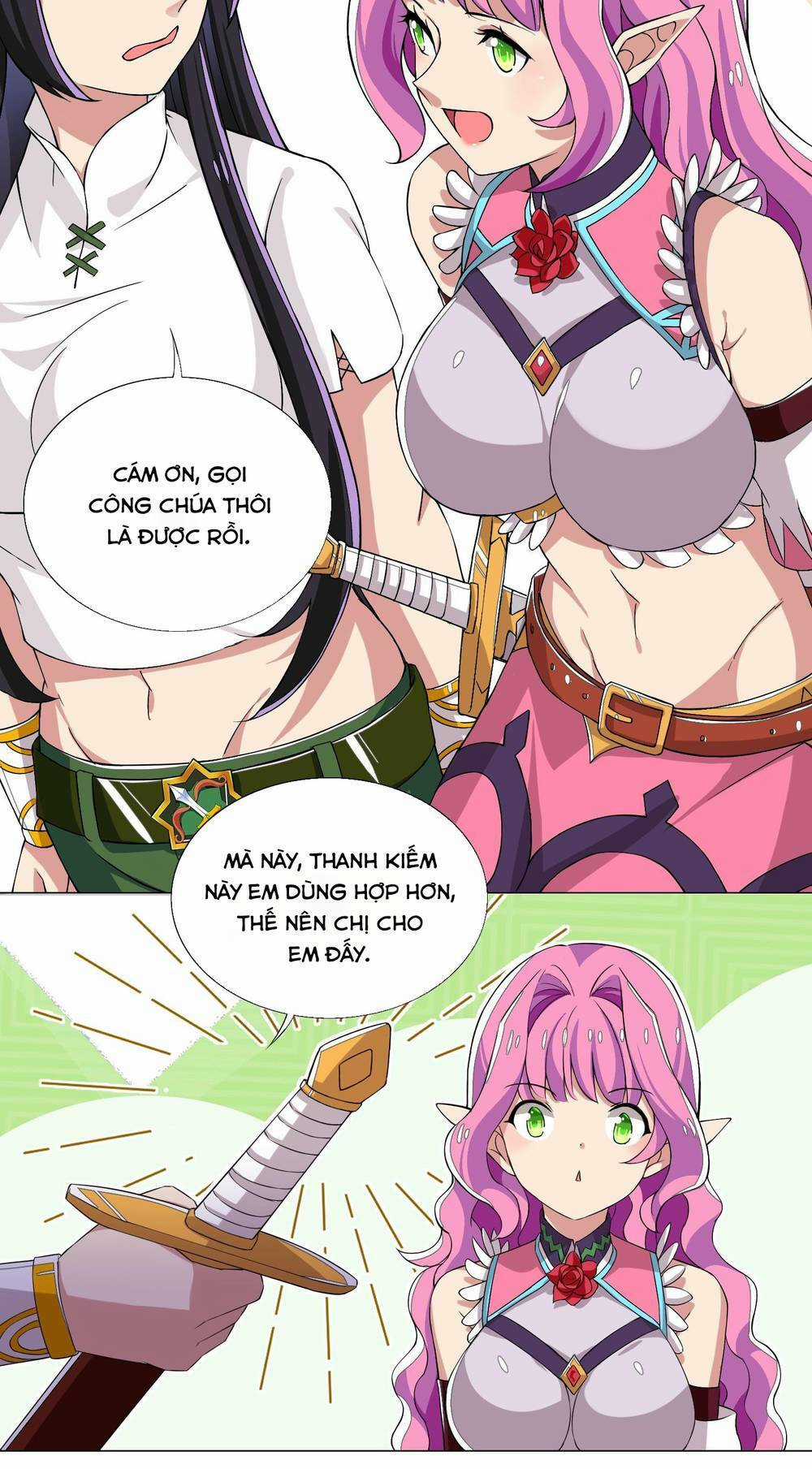 Số Phận Bắt Buộc Tôi Làm Công Chúa Siêu May Mắn Chapter 8 trang 17