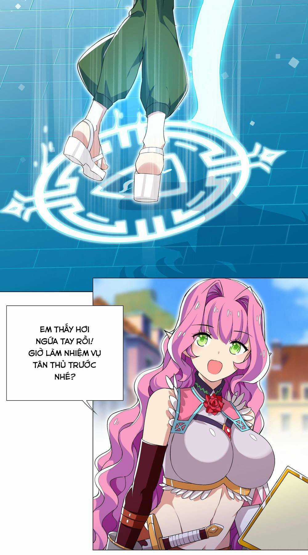 Số Phận Bắt Buộc Tôi Làm Công Chúa Siêu May Mắn Chapter 8 trang 27