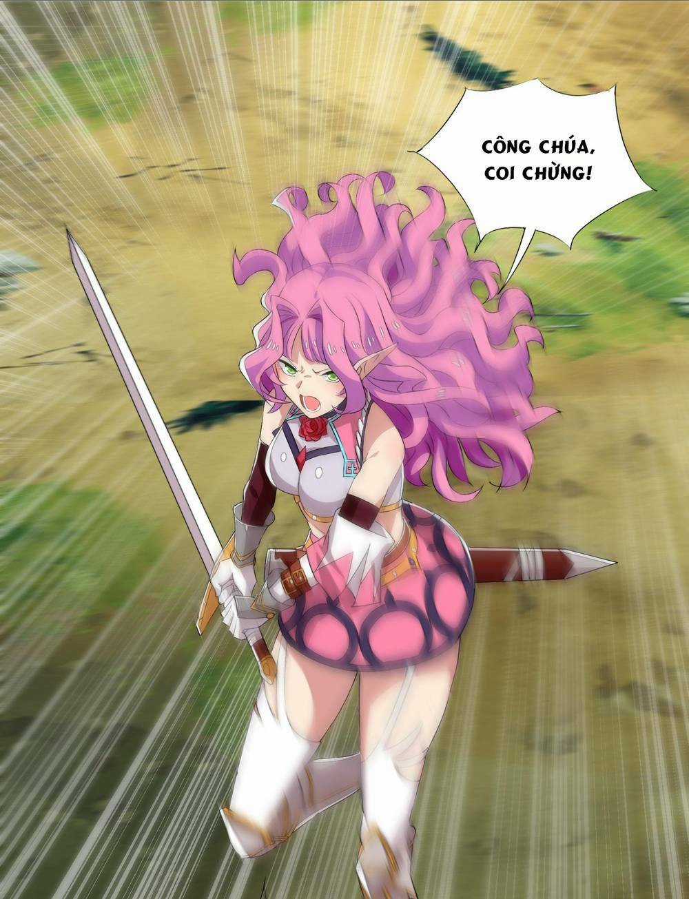 Số Phận Bắt Buộc Tôi Làm Công Chúa Siêu May Mắn Chapter 9 trang 3