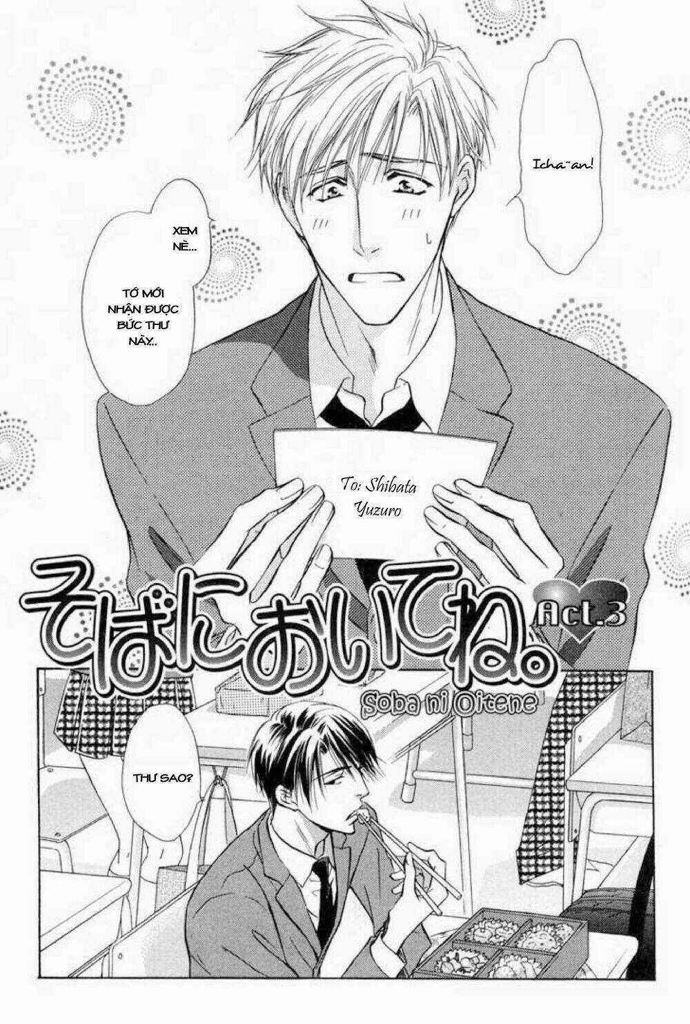 Soba Ni Oitene Chapter 3 trang 2