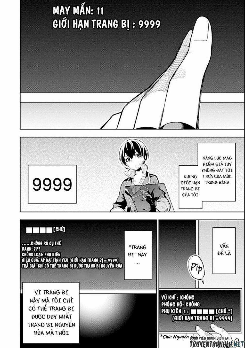 Sobiwaku Zero No Saikyou Kenshi Demo, Noroi No Soubi (Kawai) Nara 9999-Ko Tsuke-Hodai Chapter 1 trang 26