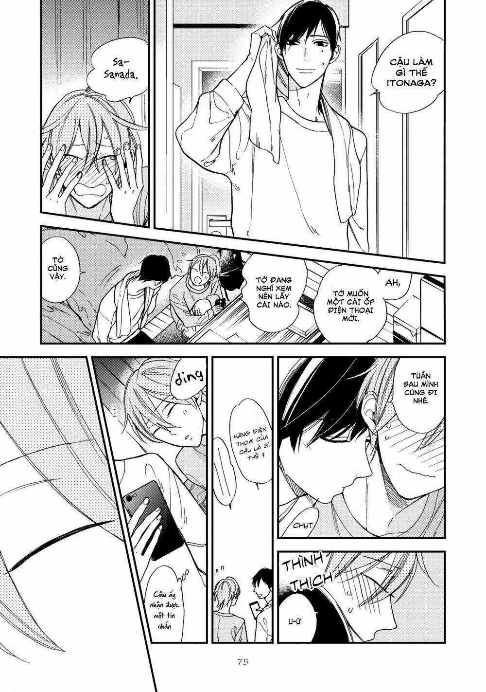 Sợi Chỉ Tình Yêu Của Itonaga Chapter 3 trang 9