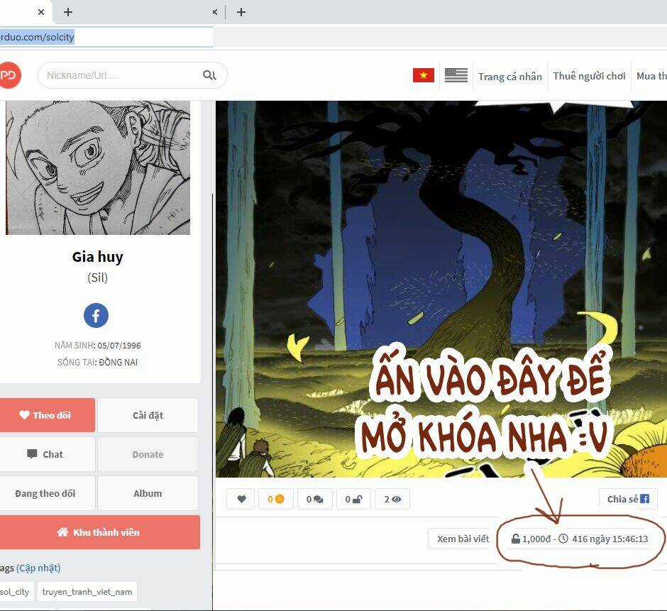 Sol City Chapter 12.5 trang 3