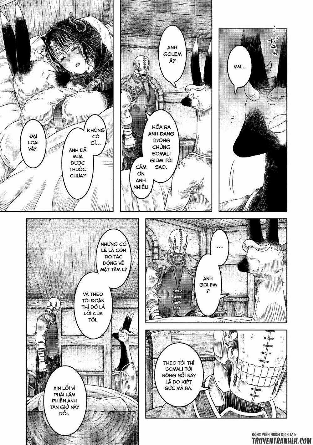 Somali To Mori No Kamisama Chapter 15 trang 17