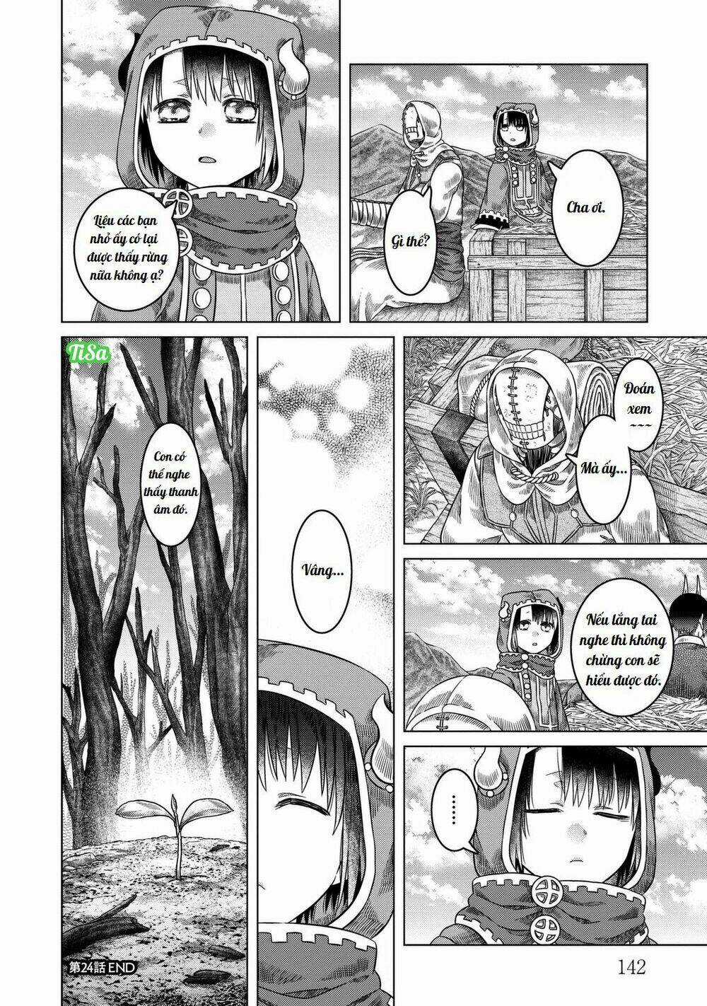 Somali To Mori No Kamisama Chapter 24 trang 33