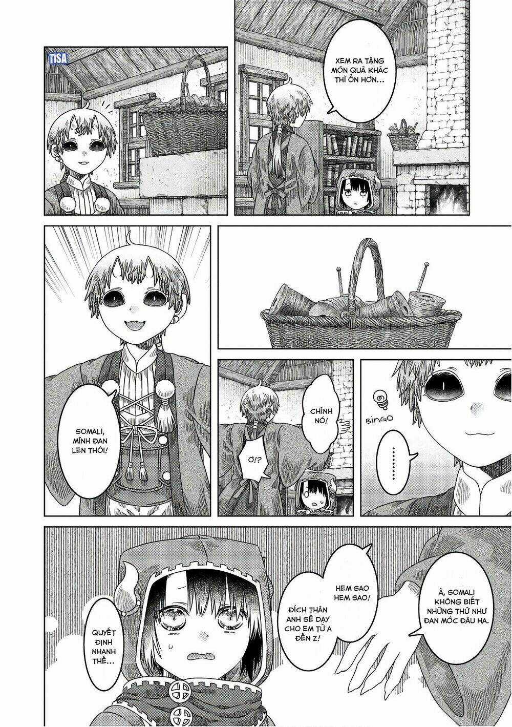 Somali To Mori No Kamisama Chapter 28 trang 12