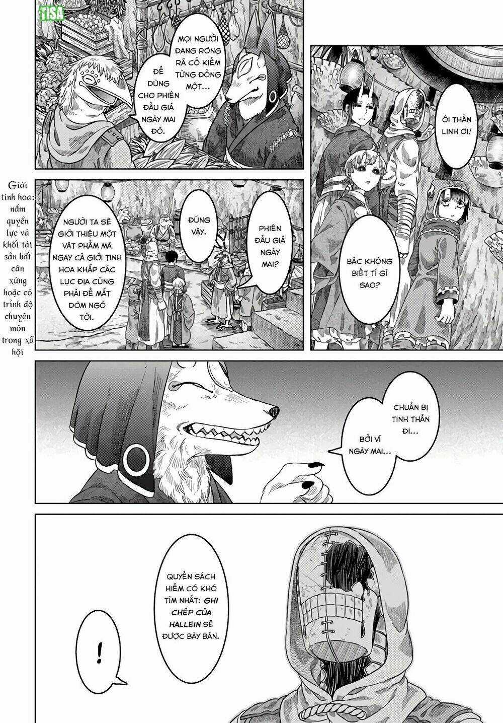 Somali To Mori No Kamisama Chapter 33 trang 12