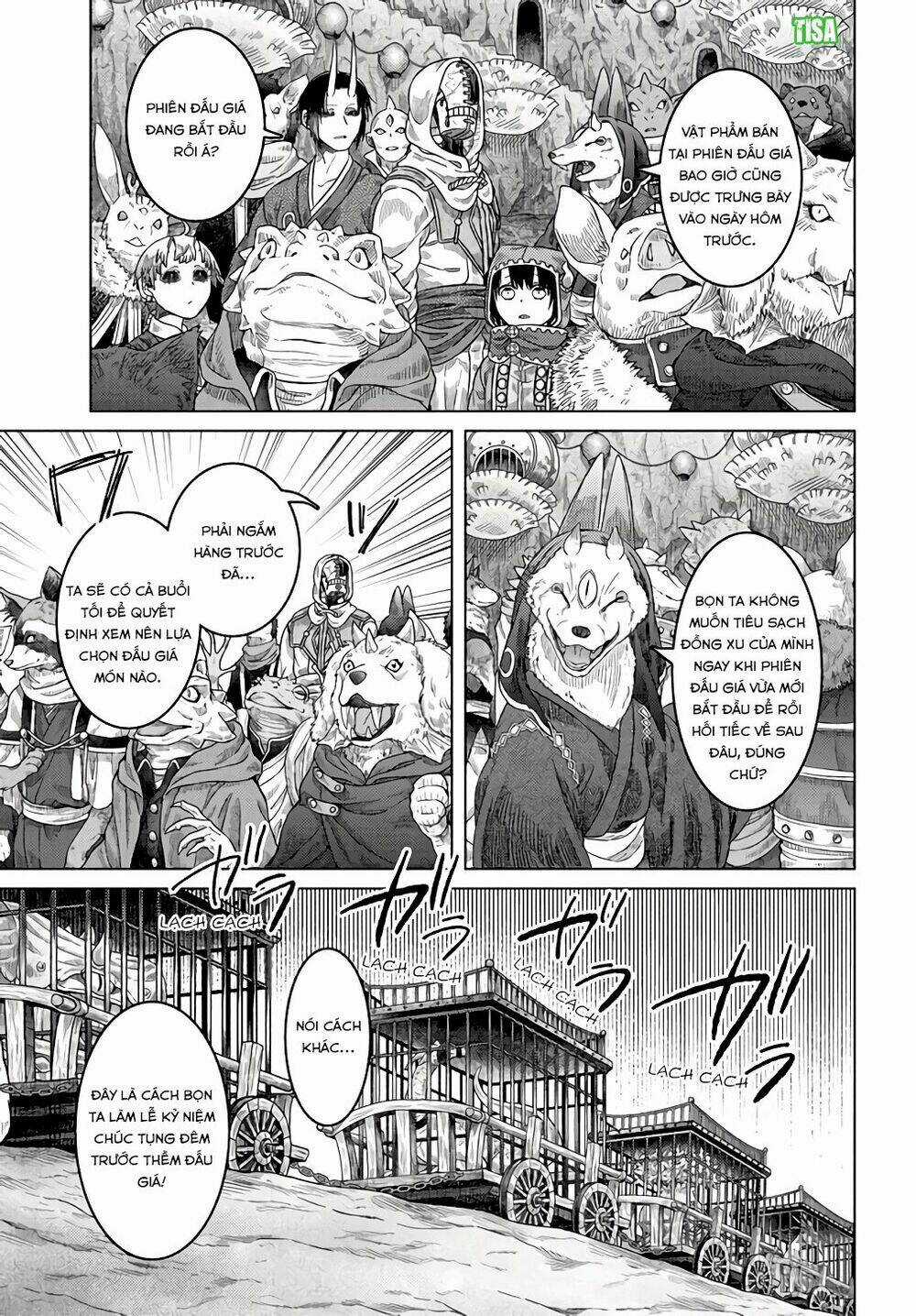Somali To Mori No Kamisama Chapter 33 trang 17