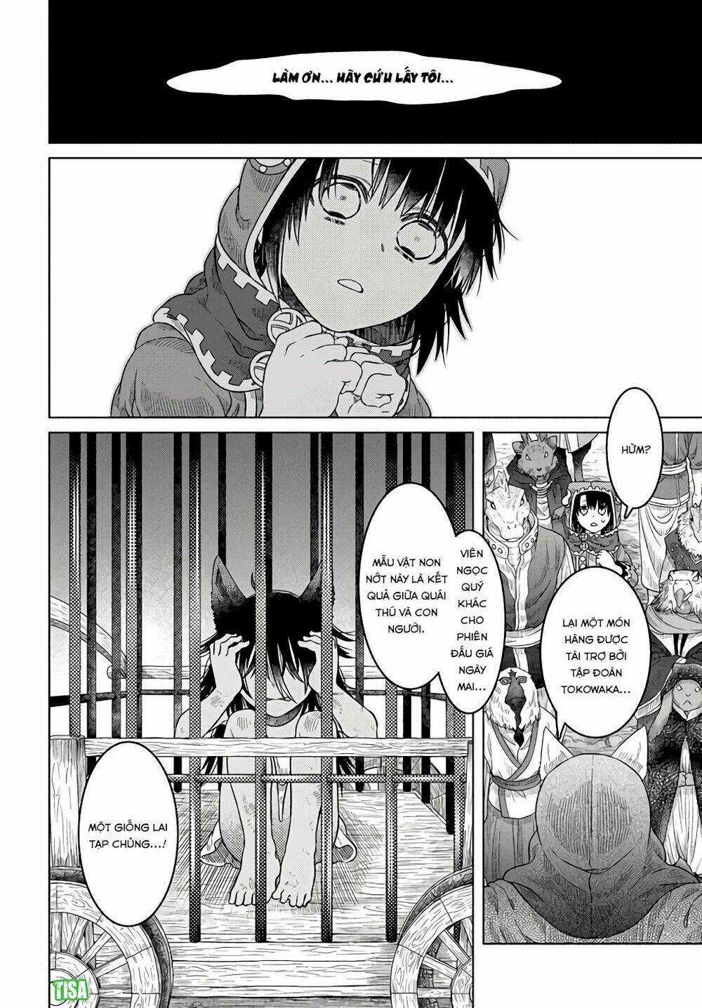 Somali To Mori No Kamisama Chapter 33 trang 21