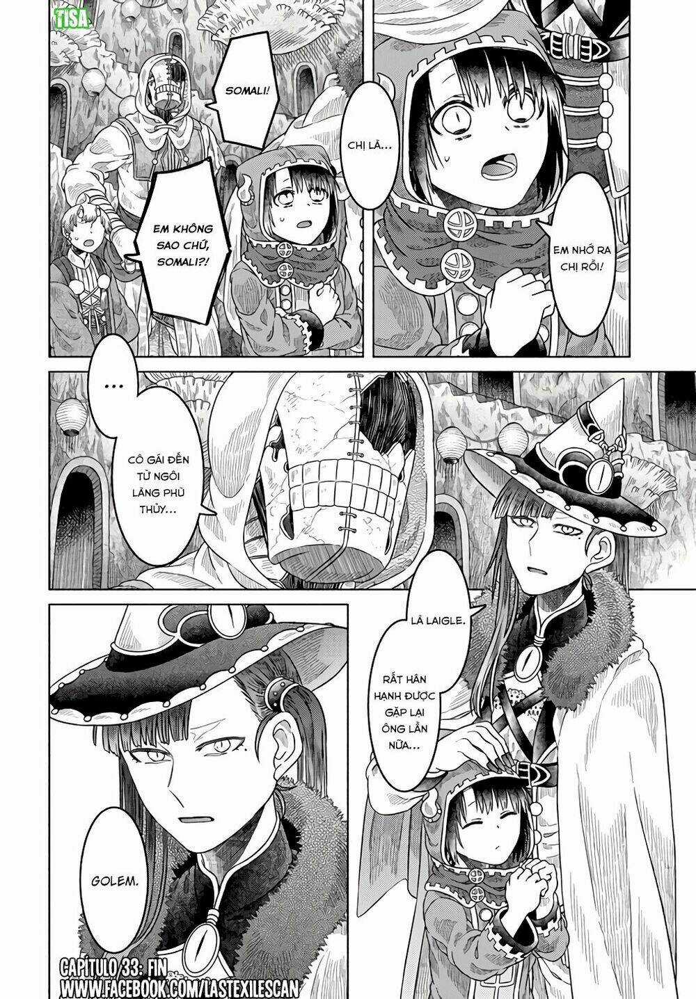 Somali To Mori No Kamisama Chapter 33 trang 27