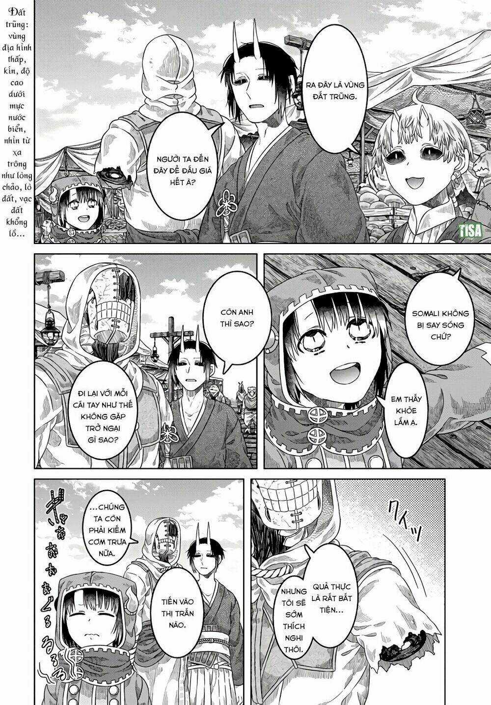 Somali To Mori No Kamisama Chapter 33 trang 4
