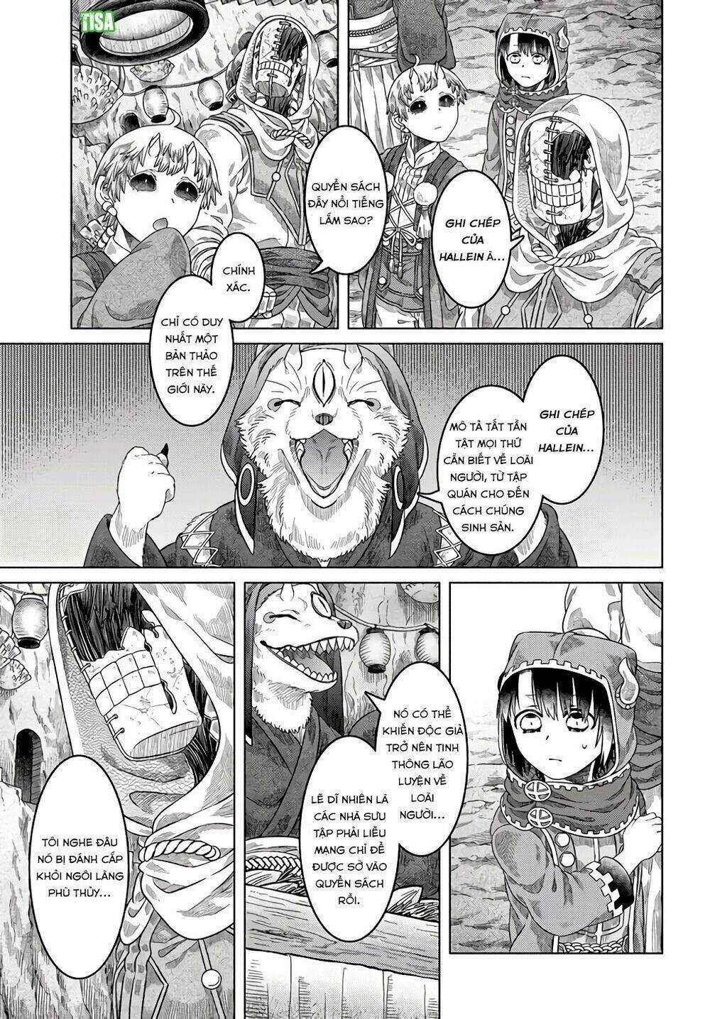 Somali To Mori No Kamisama Chapter 34 trang 14