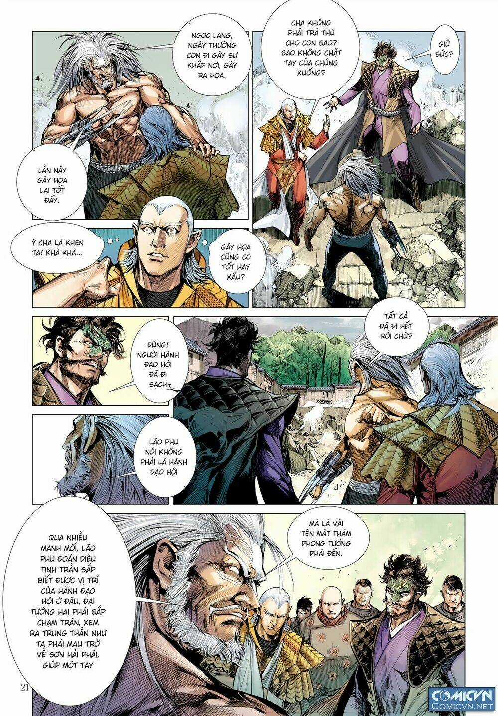 Sơn Hải Nghịch Chiến Chapter 22.2 trang 8