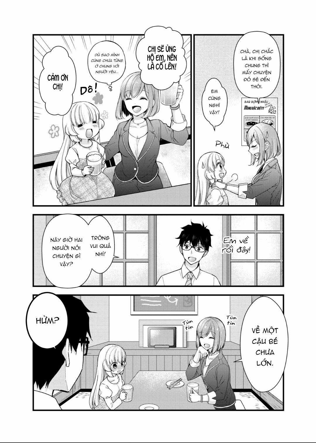 Sống chung với Senpai kiêm bạn gái nhỏ nhắn của tôi [END] Chapter 1 trang 11