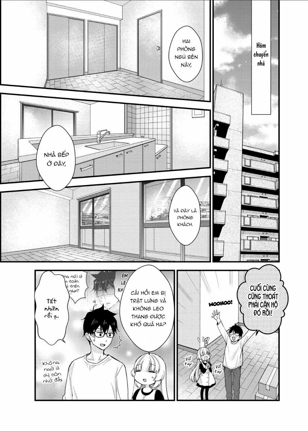 Sống chung với Senpai kiêm bạn gái nhỏ nhắn của tôi [END] Chapter 1 trang 12