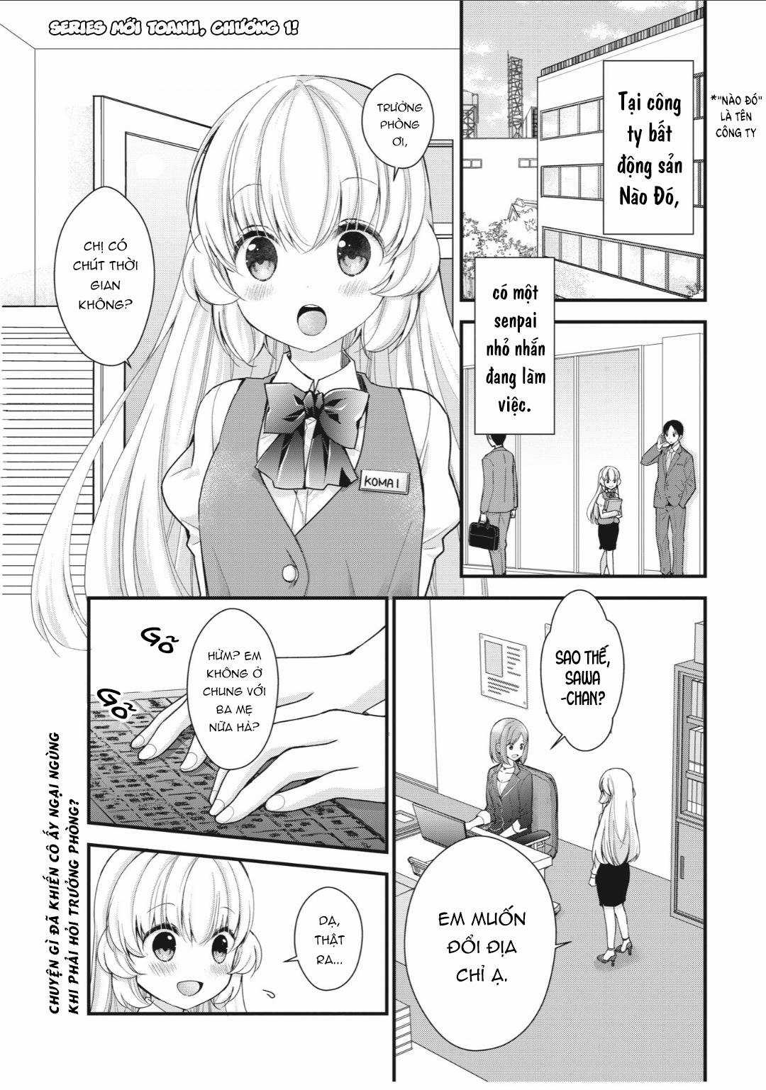 Sống chung với Senpai kiêm bạn gái nhỏ nhắn của tôi [END] Chapter 1 trang 2