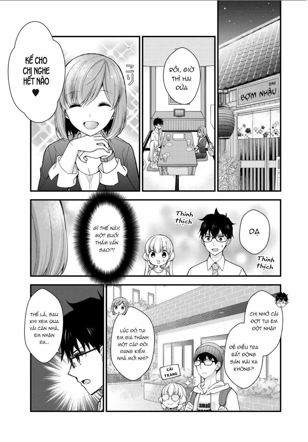 Sống chung với Senpai kiêm bạn gái nhỏ nhắn của tôi [END] Chapter 1 trang 4