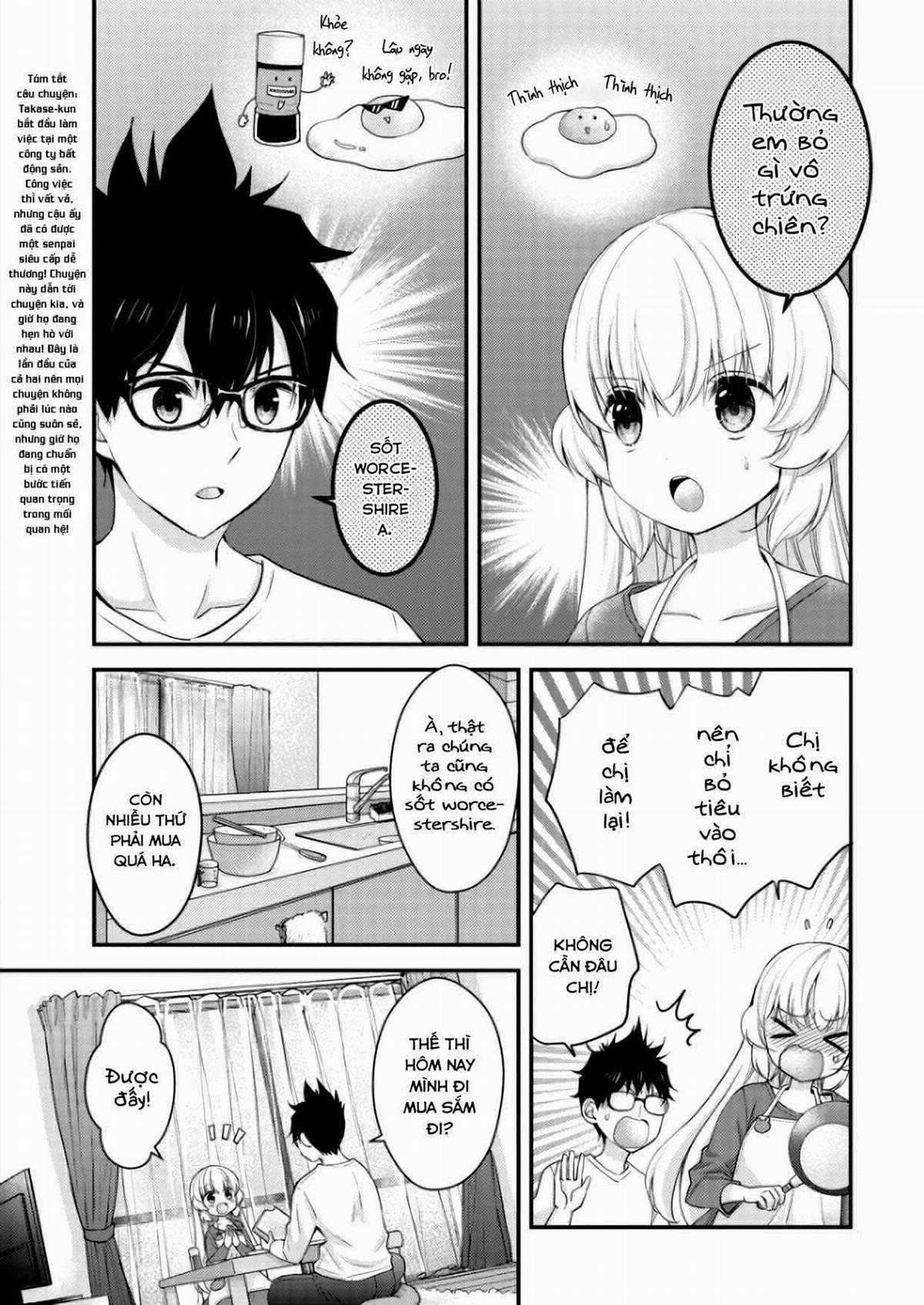 Sống chung với Senpai kiêm bạn gái nhỏ nhắn của tôi [END] Chapter 2 trang 4