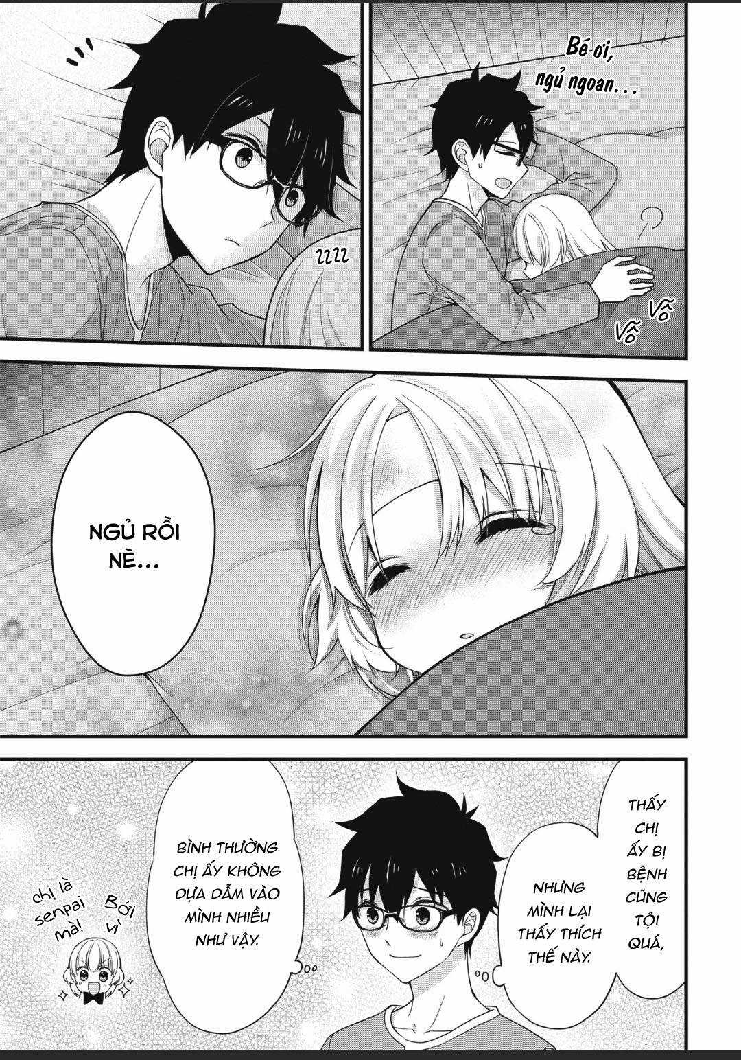 Sống chung với Senpai kiêm bạn gái nhỏ nhắn của tôi [END] Chapter 5 trang 12