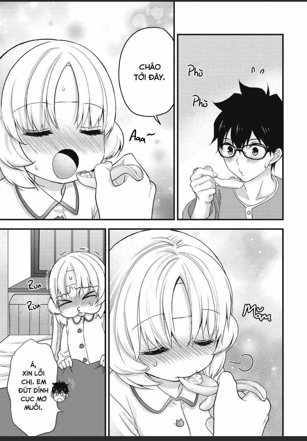 Sống chung với Senpai kiêm bạn gái nhỏ nhắn của tôi [END] Chapter 5 trang 8