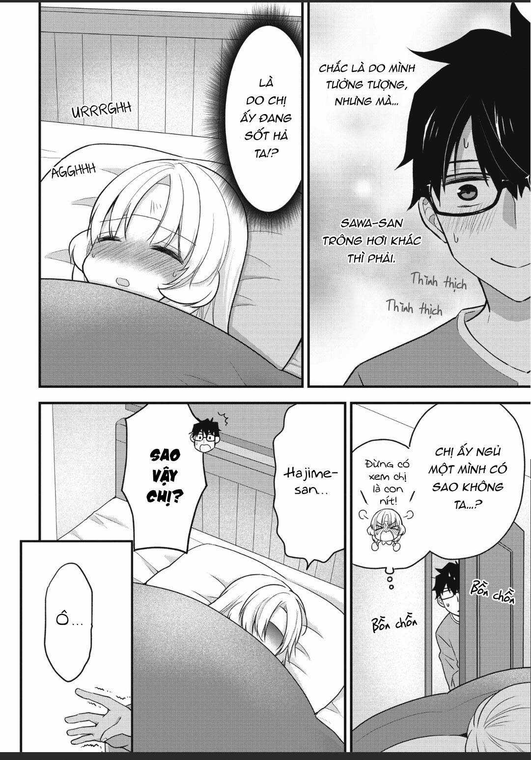 Sống chung với Senpai kiêm bạn gái nhỏ nhắn của tôi [END] Chapter 5 trang 9