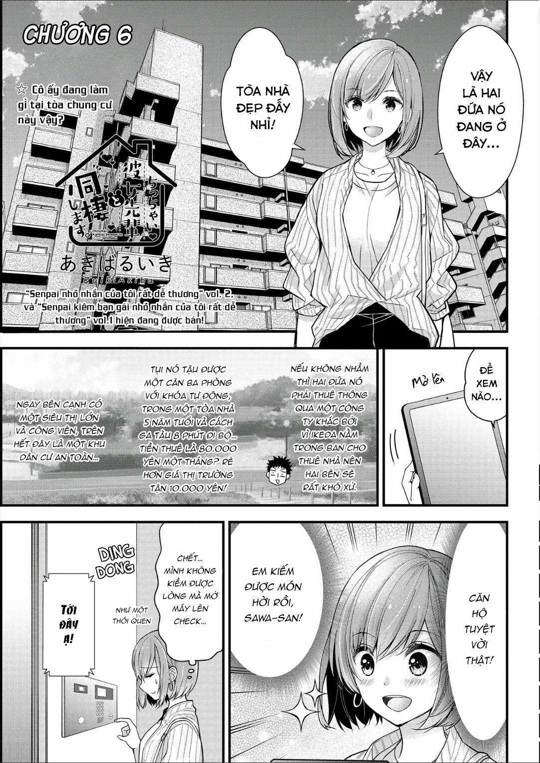 Sống chung với Senpai kiêm bạn gái nhỏ nhắn của tôi [END] Chapter 6 trang 2