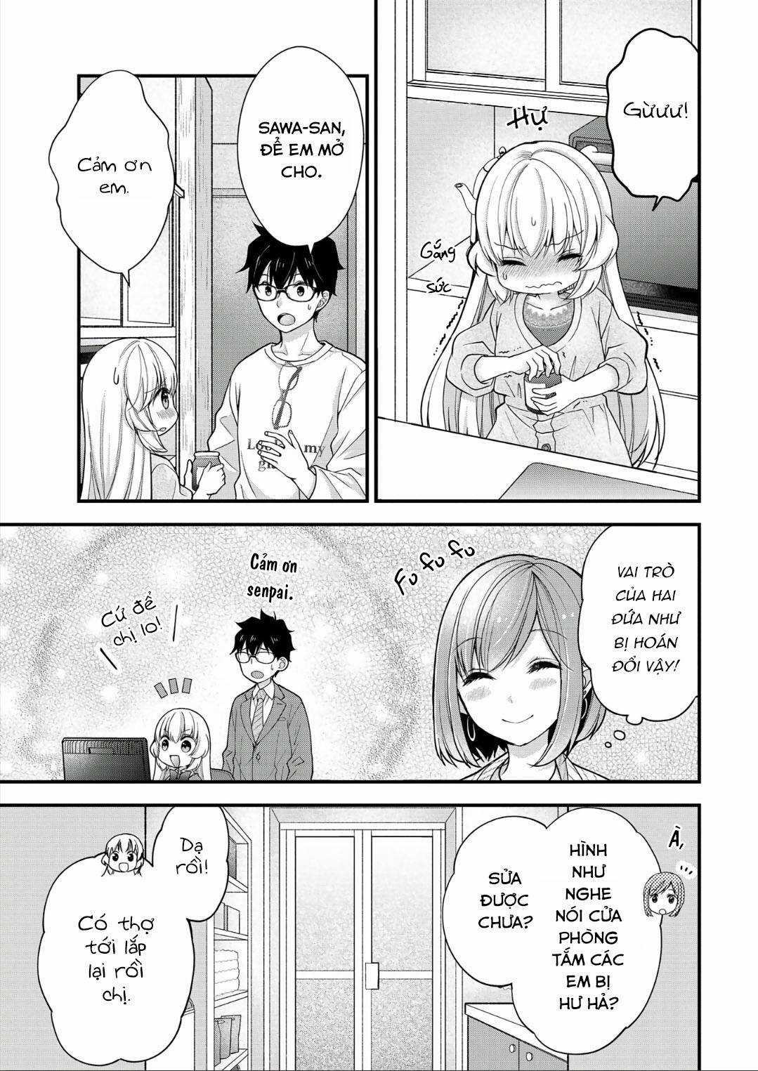 Sống chung với Senpai kiêm bạn gái nhỏ nhắn của tôi [END] Chapter 6 trang 6