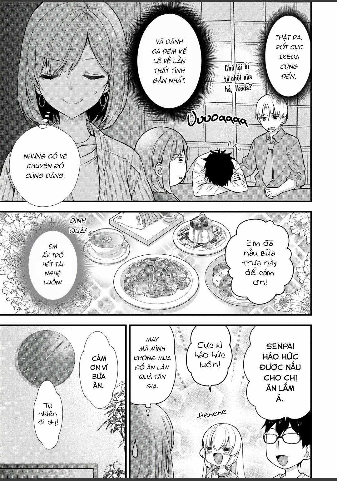 Sống chung với Senpai kiêm bạn gái nhỏ nhắn của tôi [END] Chapter 6 trang 8