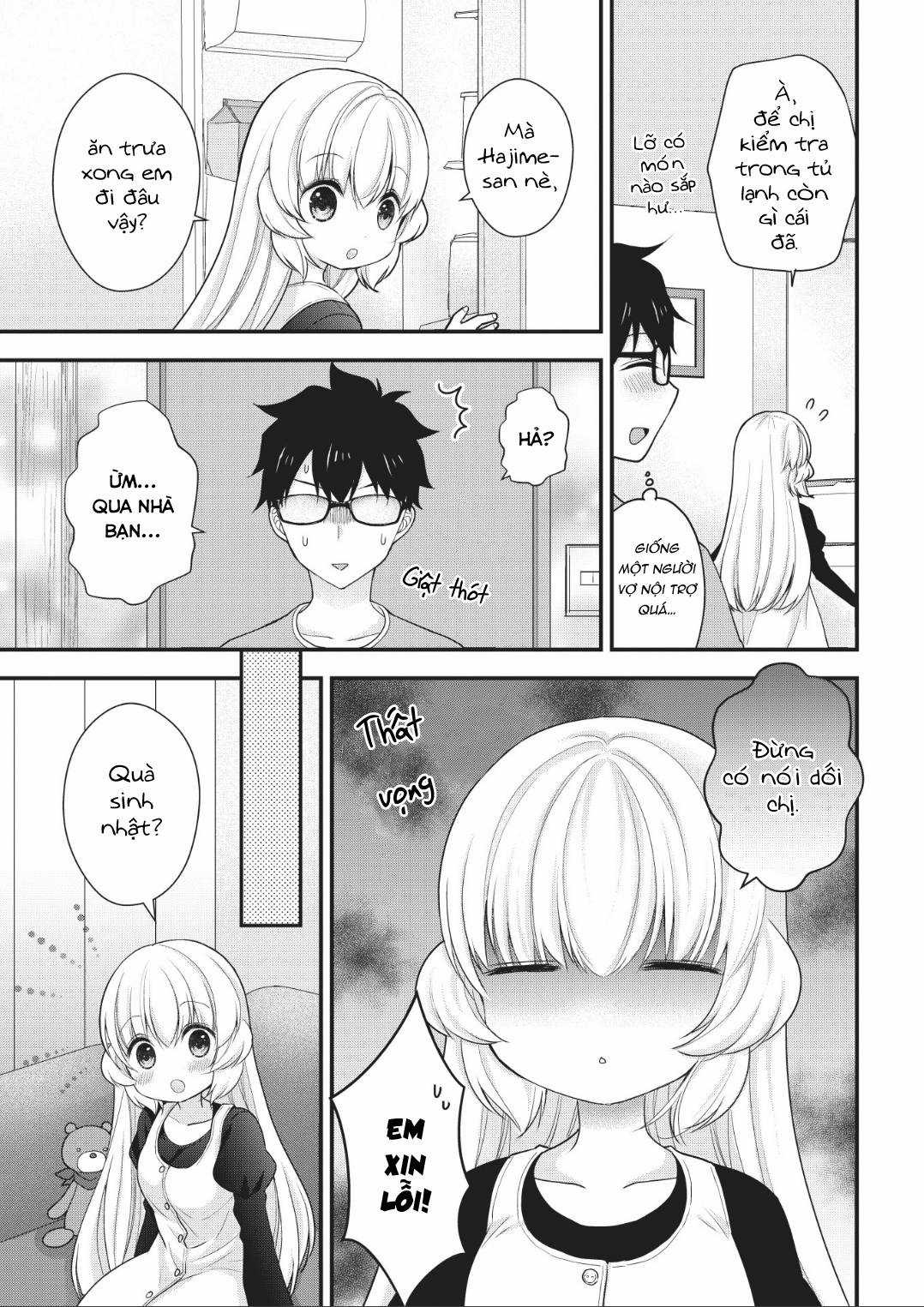 Sống chung với Senpai kiêm bạn gái nhỏ nhắn của tôi [END] Chapter 8 trang 10