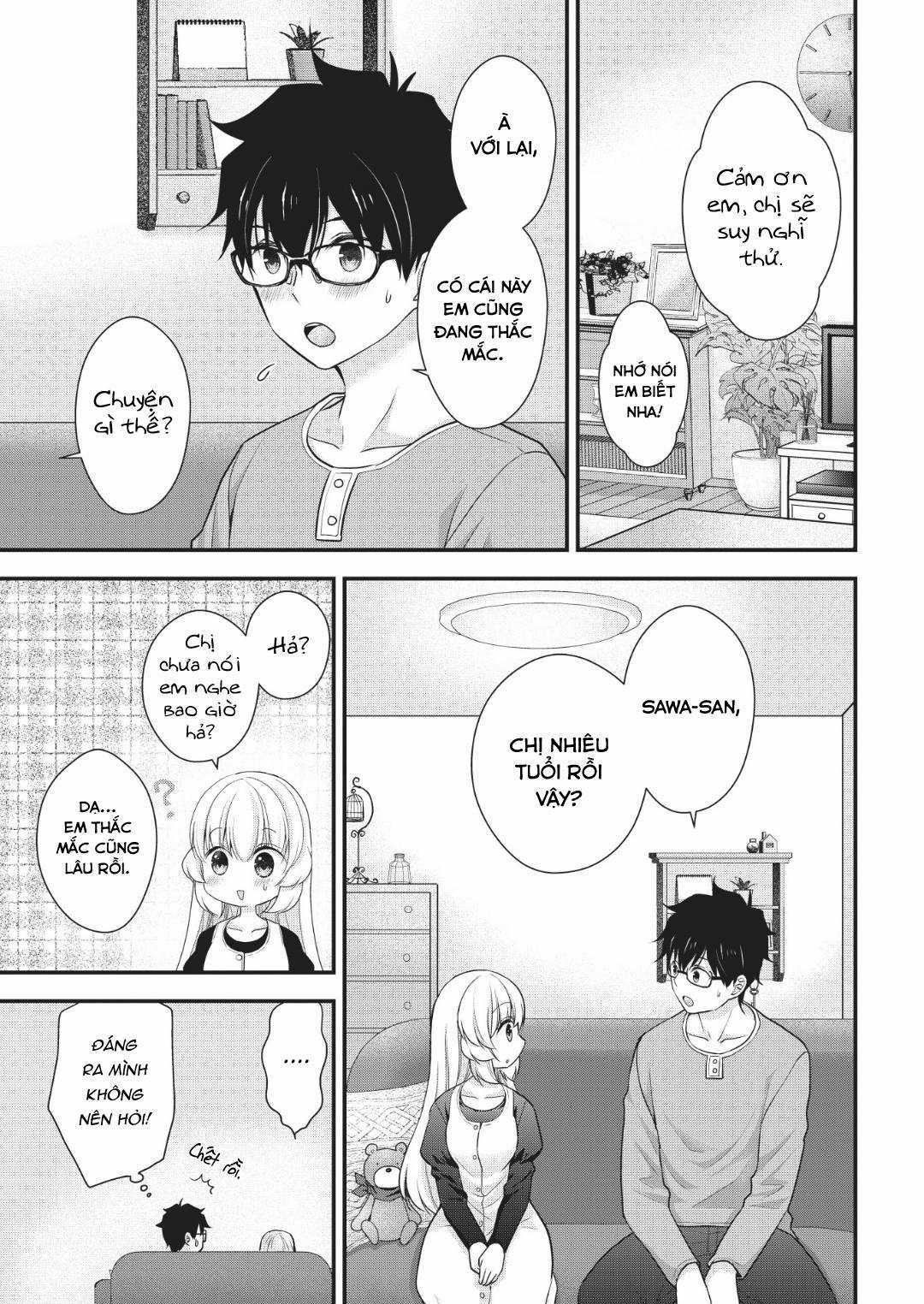 Sống chung với Senpai kiêm bạn gái nhỏ nhắn của tôi [END] Chapter 8 trang 12