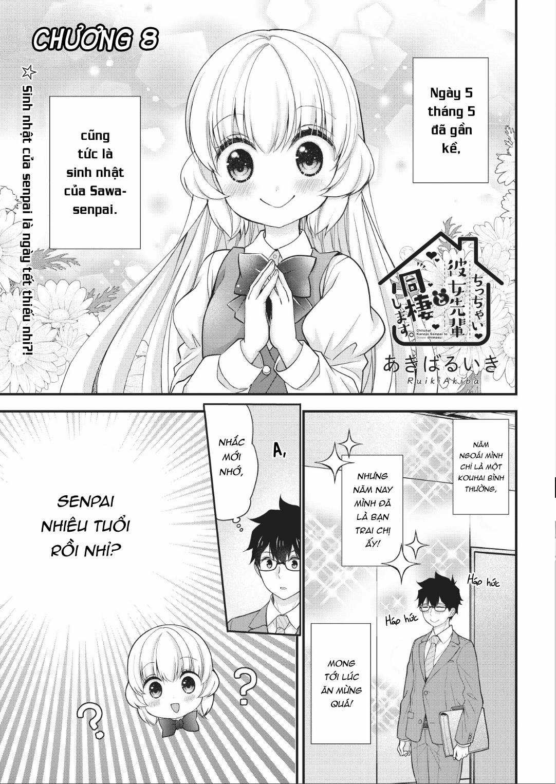 Sống chung với Senpai kiêm bạn gái nhỏ nhắn của tôi [END] Chapter 8 trang 2