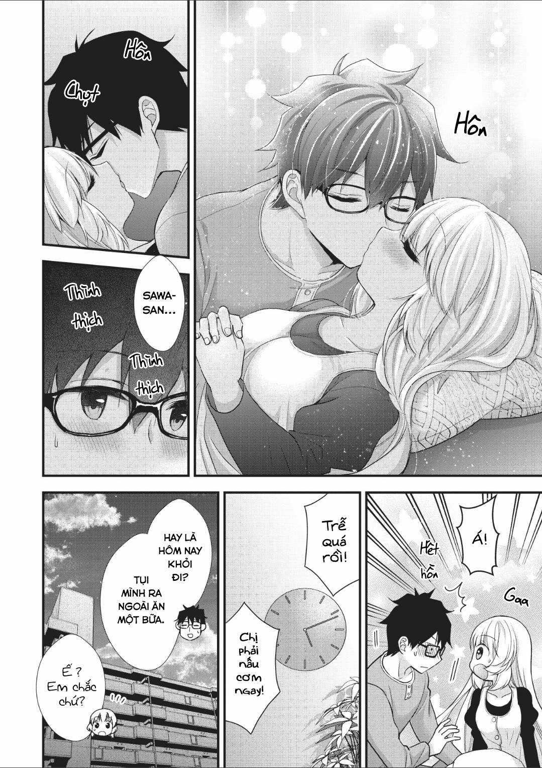 Sống chung với Senpai kiêm bạn gái nhỏ nhắn của tôi [END] Chapter 8 trang 9