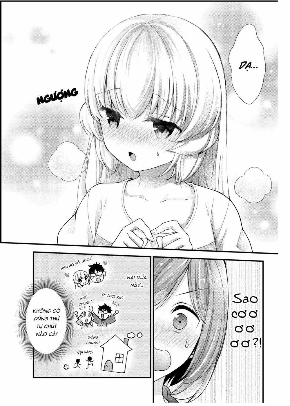 Sống Chung Với Senpai Kiêm Bạn Gái Nhỏ Nhắn Của Tôi Chapter 1 trang 10