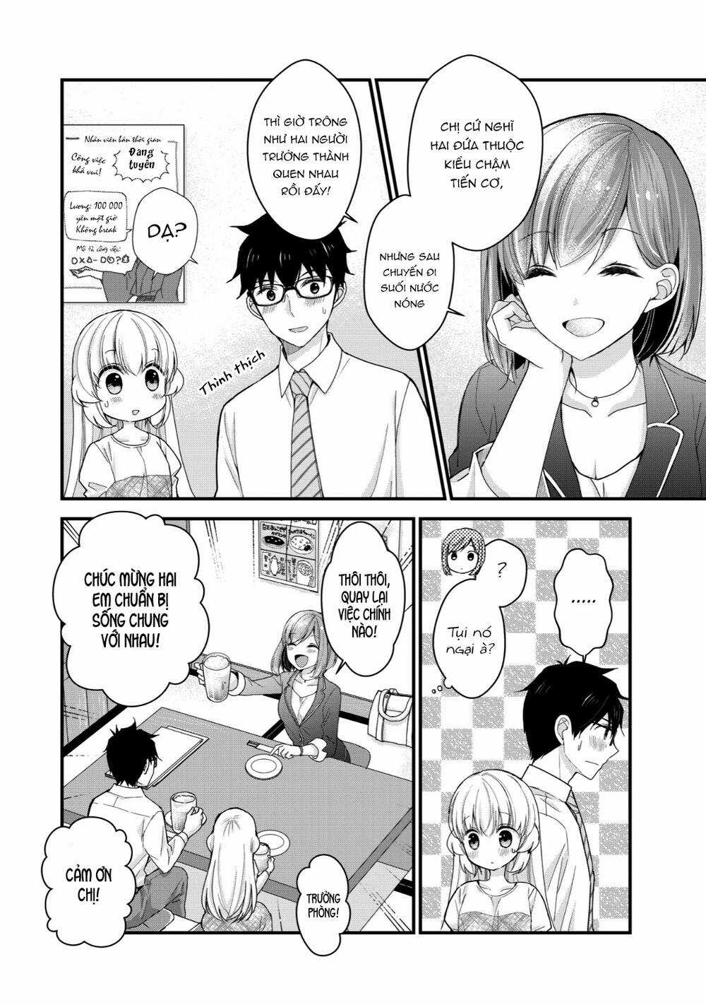 Sống Chung Với Senpai Kiêm Bạn Gái Nhỏ Nhắn Của Tôi Chapter 1 trang 7