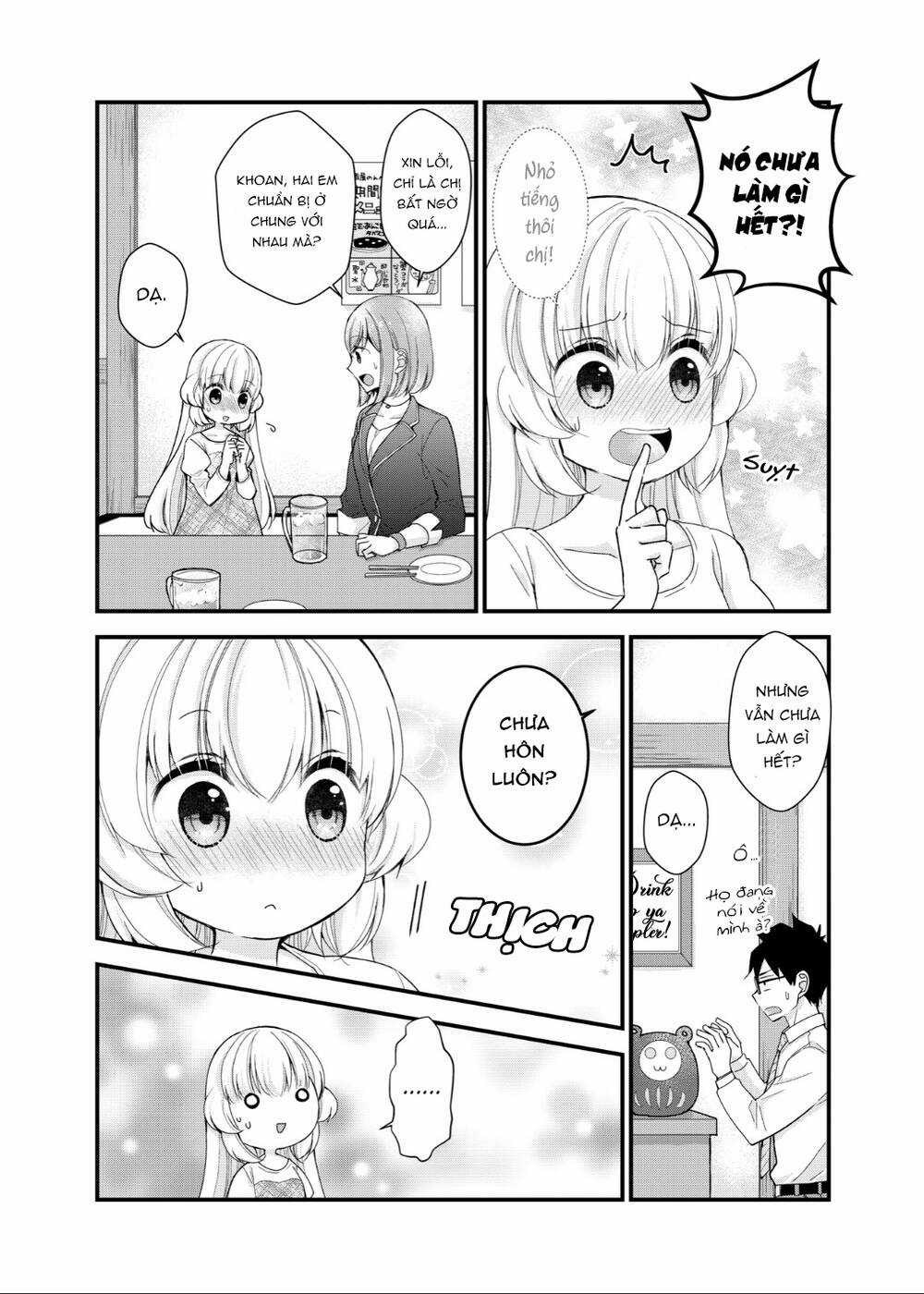 Sống Chung Với Senpai Kiêm Bạn Gái Nhỏ Nhắn Của Tôi Chapter 1 trang 9