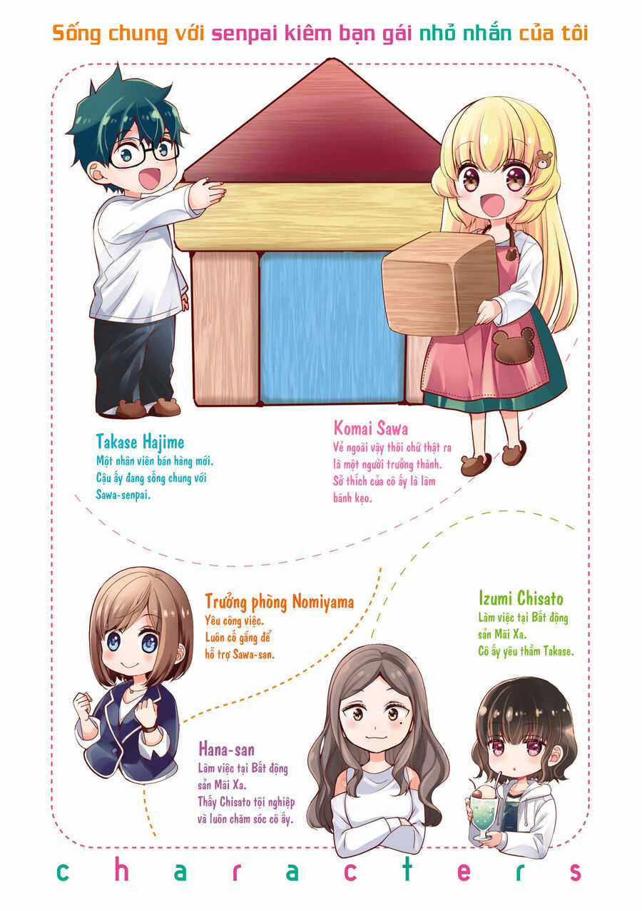 Sống Chung Với Senpai Kiêm Bạn Gái Nhỏ Nhắn Của Tôi Chapter 10.5 trang 6