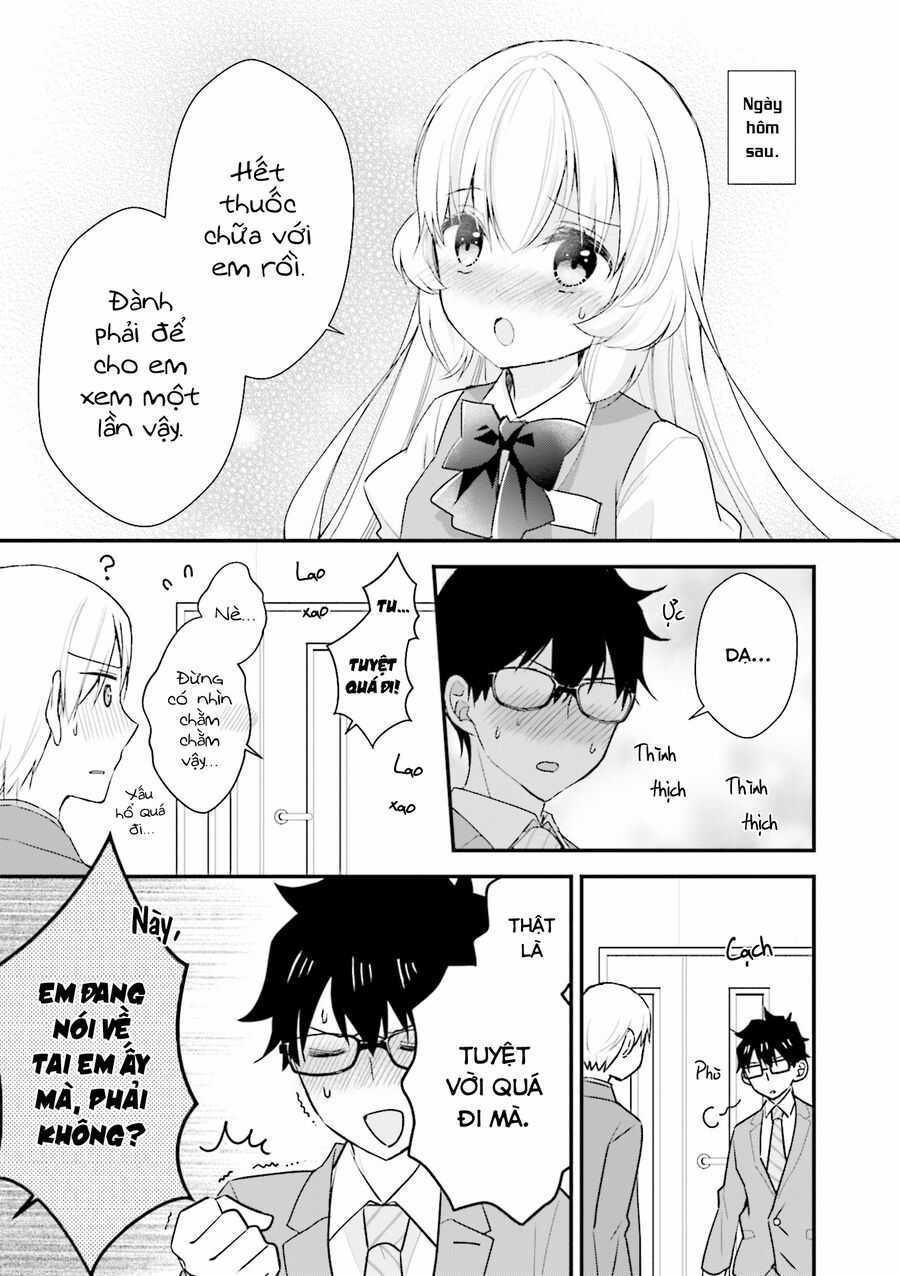 Sống Chung Với Senpai Kiêm Bạn Gái Nhỏ Nhắn Của Tôi Chapter 10.5 trang 9