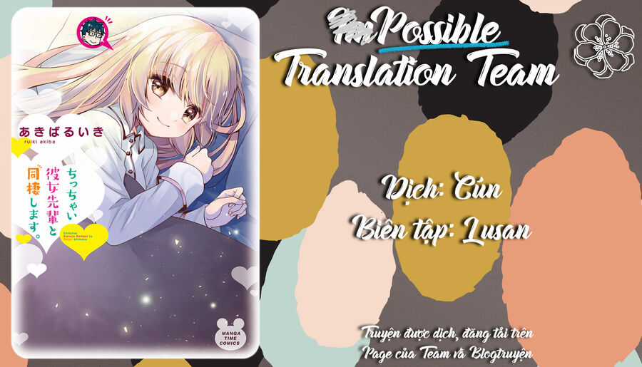 Sống Chung Với Senpai Kiêm Bạn Gái Nhỏ Nhắn Của Tôi Chapter 10 trang 2