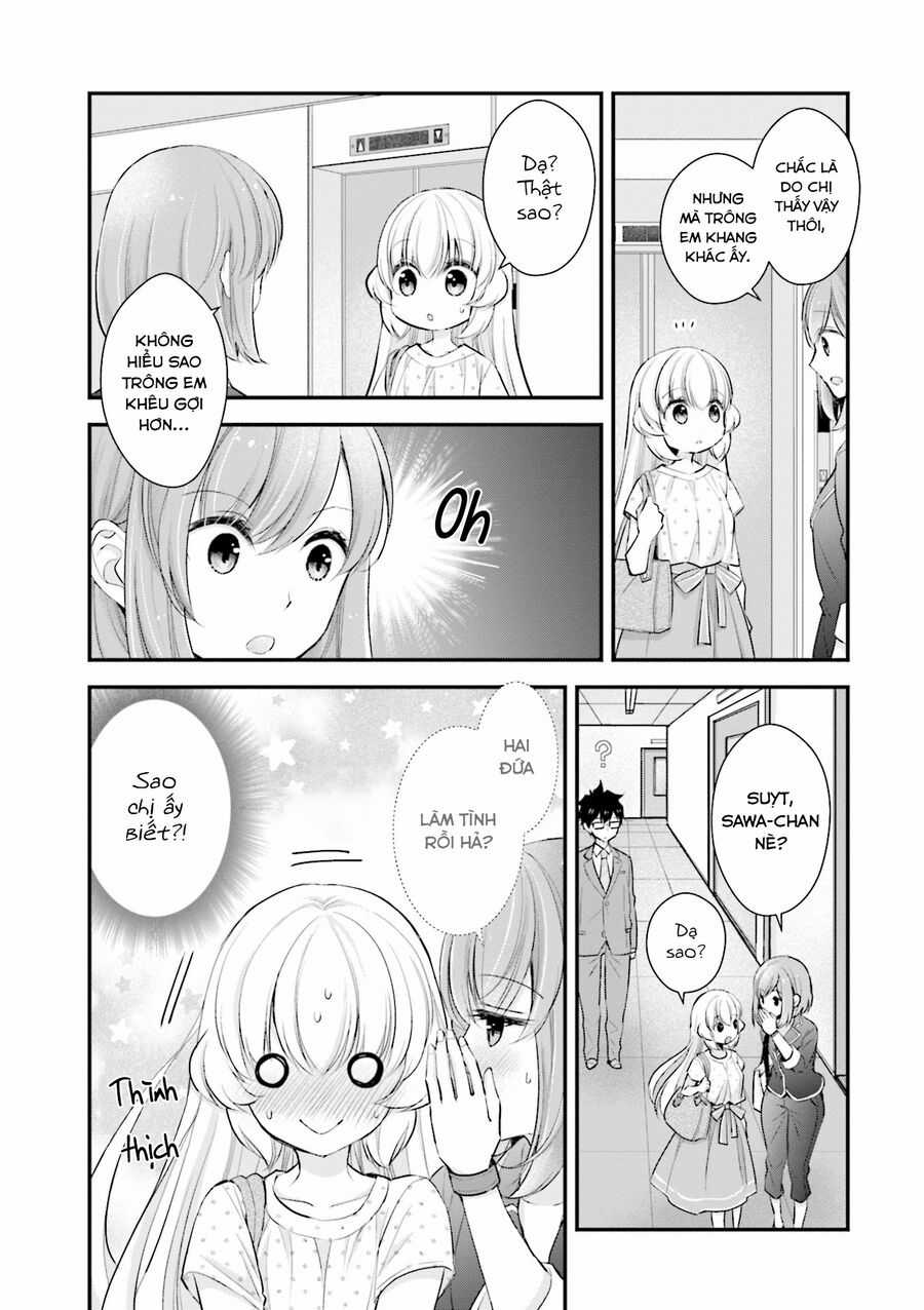 Sống Chung Với Senpai Kiêm Bạn Gái Nhỏ Nhắn Của Tôi Chapter 10 trang 8