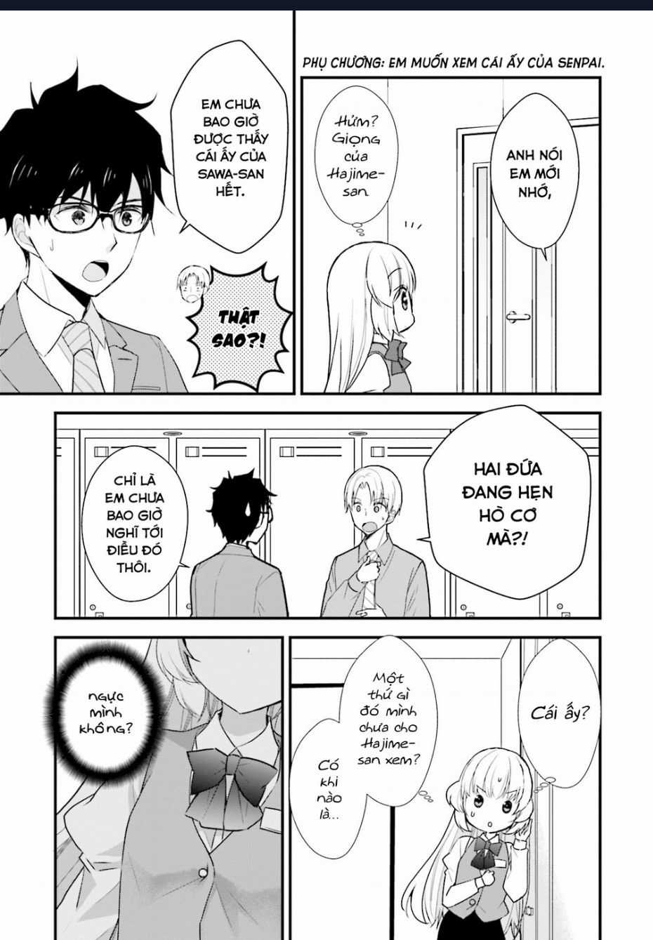 Sống Chung Với Senpai Kiêm Bạn Gái Nhỏ Nhắn Của Tôi Chapter 11 trang 5