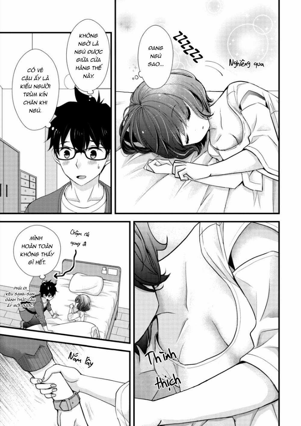 Sống Chung Với Senpai Kiêm Bạn Gái Nhỏ Nhắn Của Tôi Chapter 2 trang 12