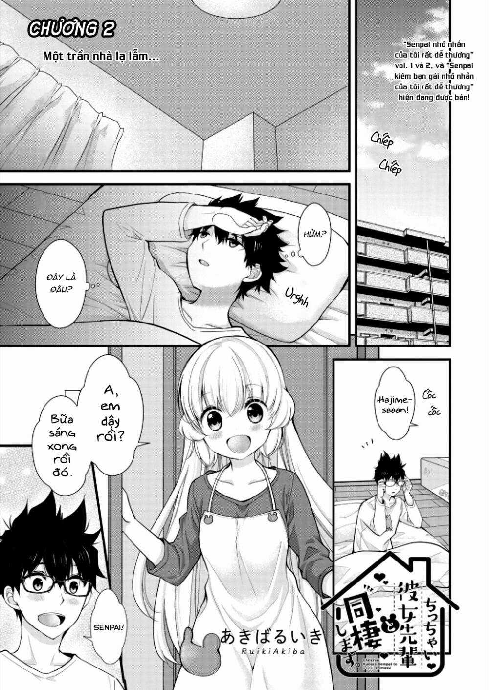 Sống Chung Với Senpai Kiêm Bạn Gái Nhỏ Nhắn Của Tôi Chapter 2 trang 2