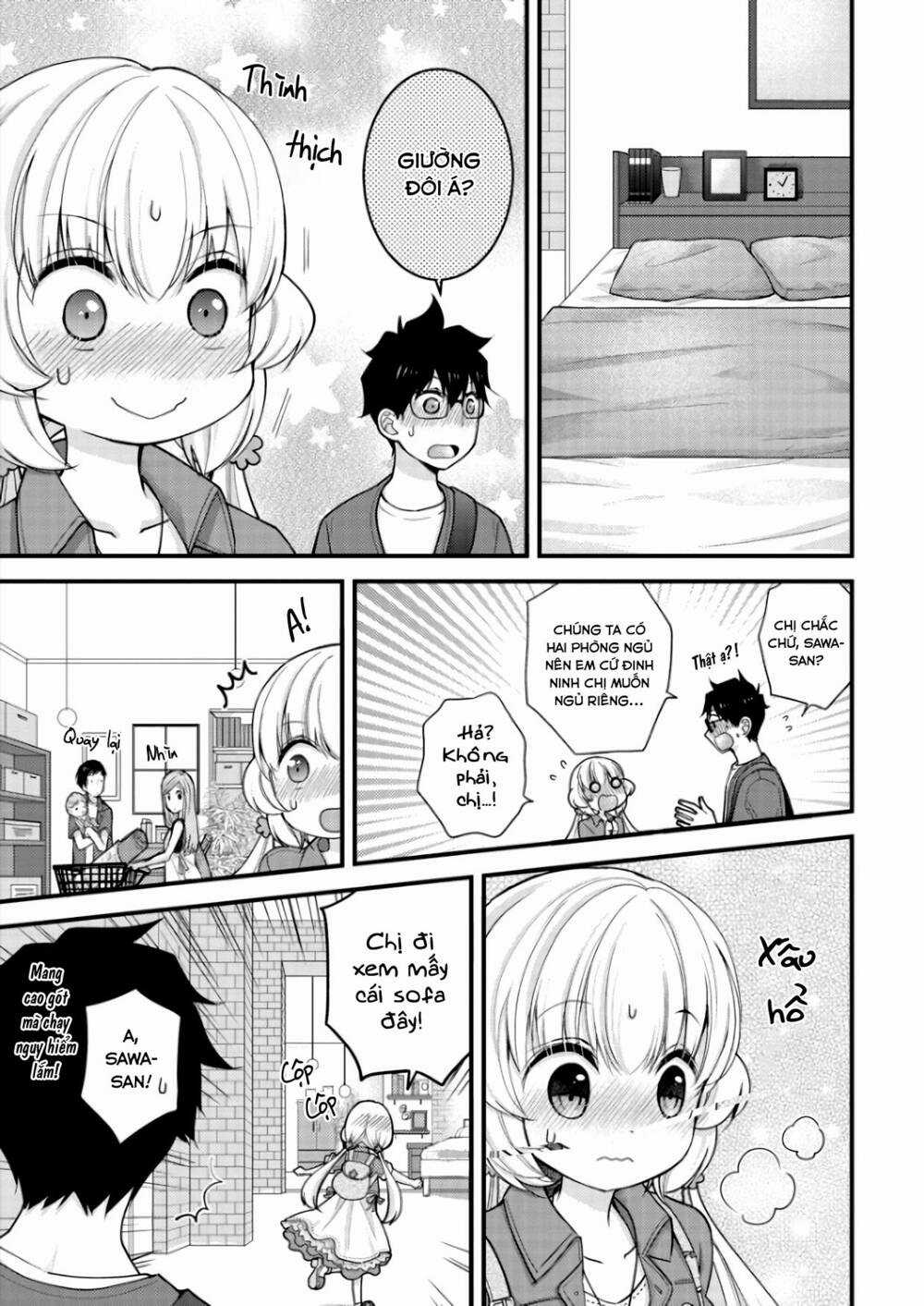 Sống Chung Với Senpai Kiêm Bạn Gái Nhỏ Nhắn Của Tôi Chapter 2 trang 6