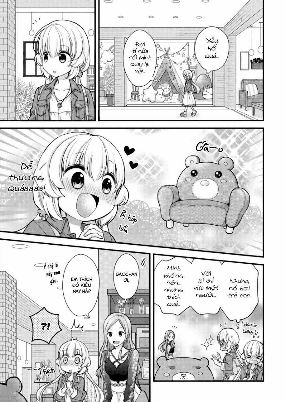 Sống Chung Với Senpai Kiêm Bạn Gái Nhỏ Nhắn Của Tôi Chapter 2 trang 8