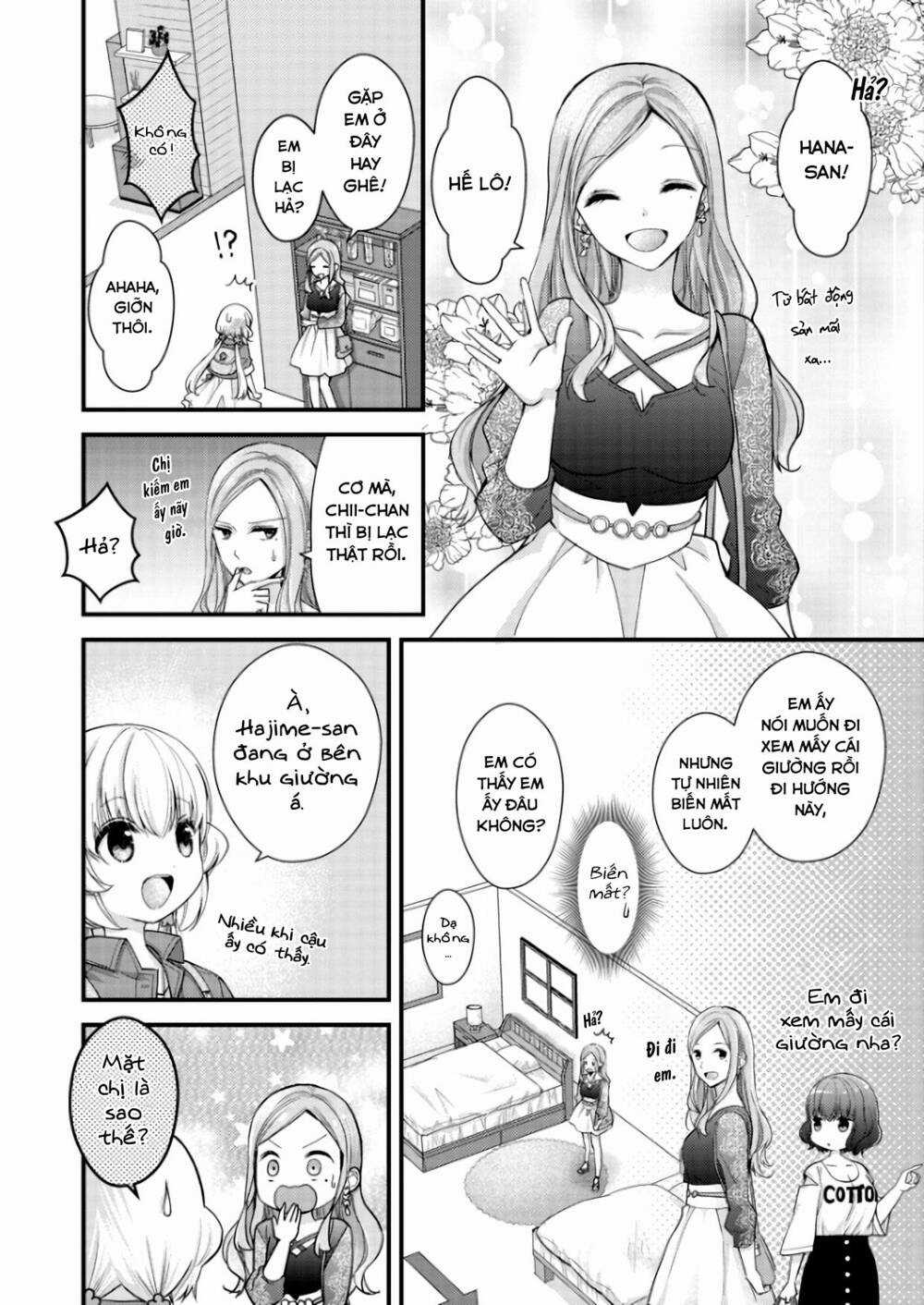 Sống Chung Với Senpai Kiêm Bạn Gái Nhỏ Nhắn Của Tôi Chapter 2 trang 9