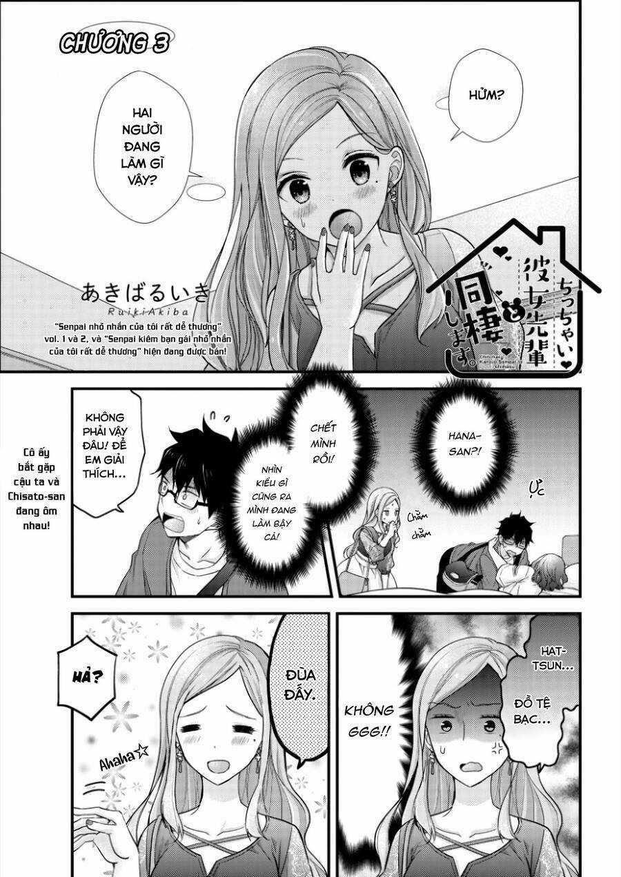 Sống Chung Với Senpai Kiêm Bạn Gái Nhỏ Nhắn Của Tôi Chapter 3 trang 2