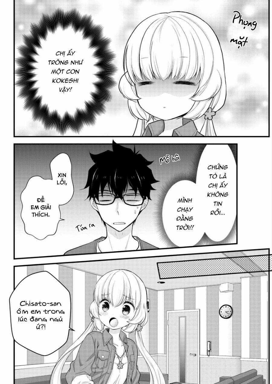 Sống Chung Với Senpai Kiêm Bạn Gái Nhỏ Nhắn Của Tôi Chapter 3 trang 9